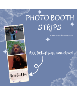 Photo Booth Strips(Cute)- Set of 3
