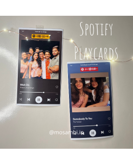 Spotify Playcards -  Set of 10